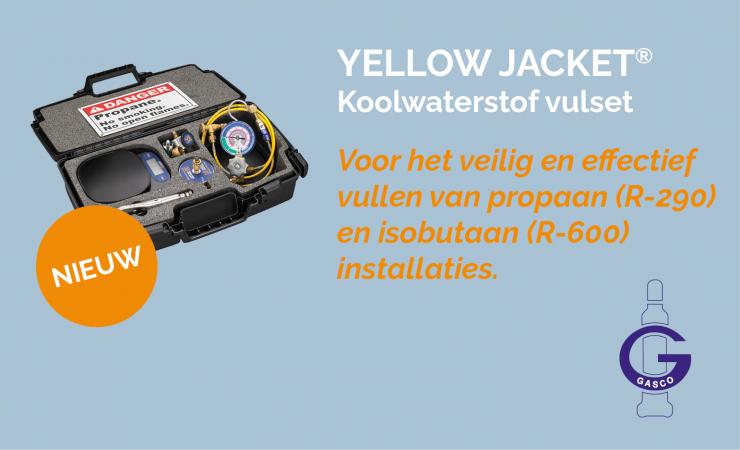 Nieuw: Koolwaterstof vulset van Yellow Jacket
