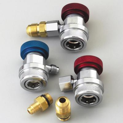 Auto Coupler 1/4 - 90° Lo Side